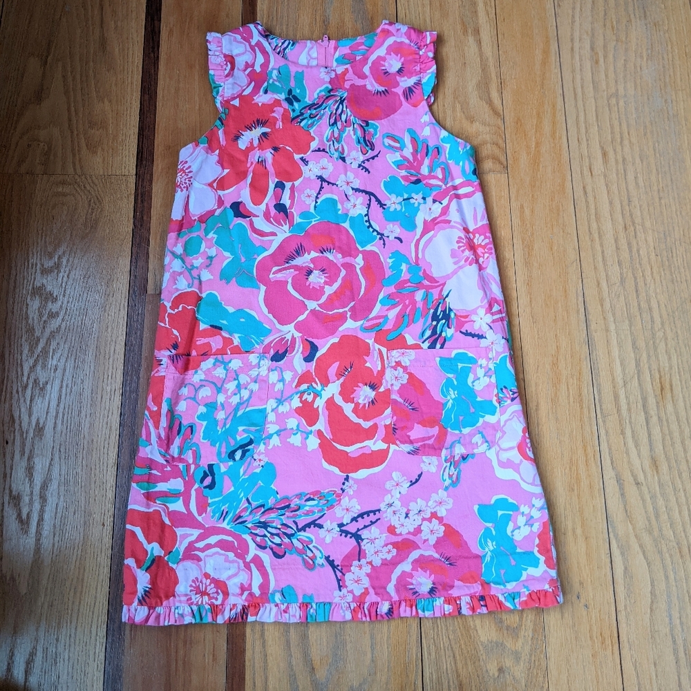Lilly Pulitzer A Thing Called Love Girls 10 shift dress